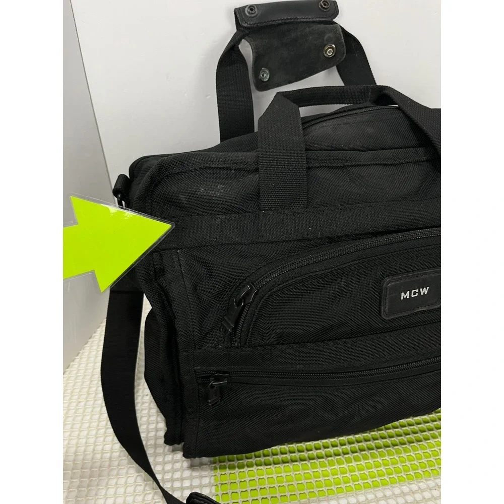 TUMI Black‎ Men's 223D3 Ballistic Bag Duffle Weekender Carry On Travel School
